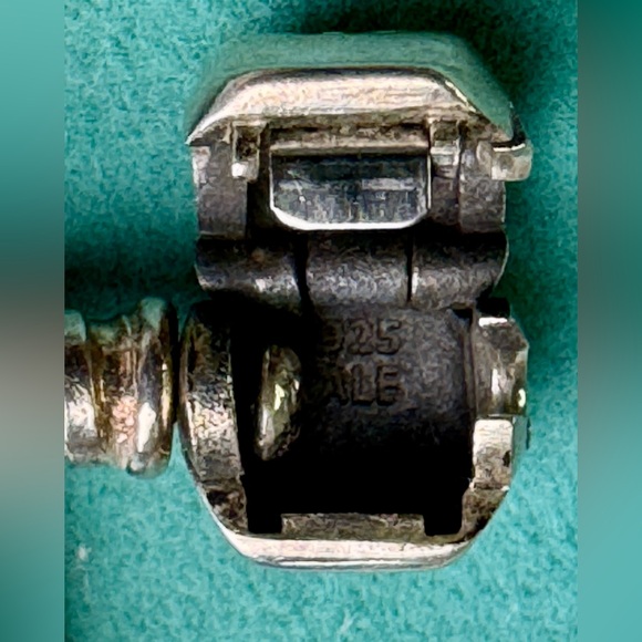 Authentic Pandora Moments Snake Chain Bracelet 7.5” - Picture 5 of 10